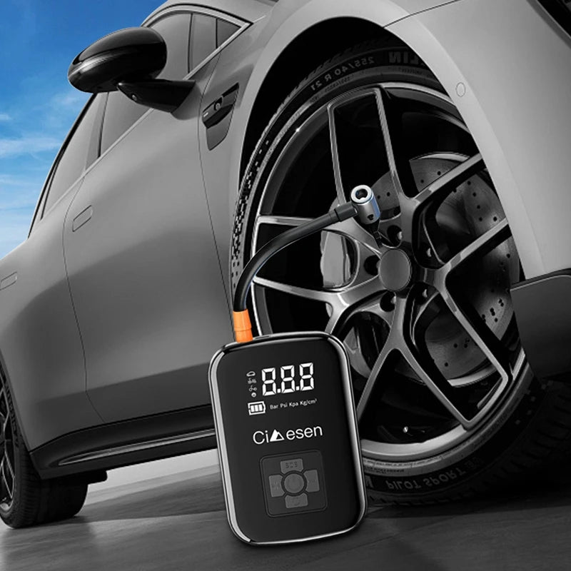 Car Wireless Air Pump 150PSI Portable Electric Tire Inflation
