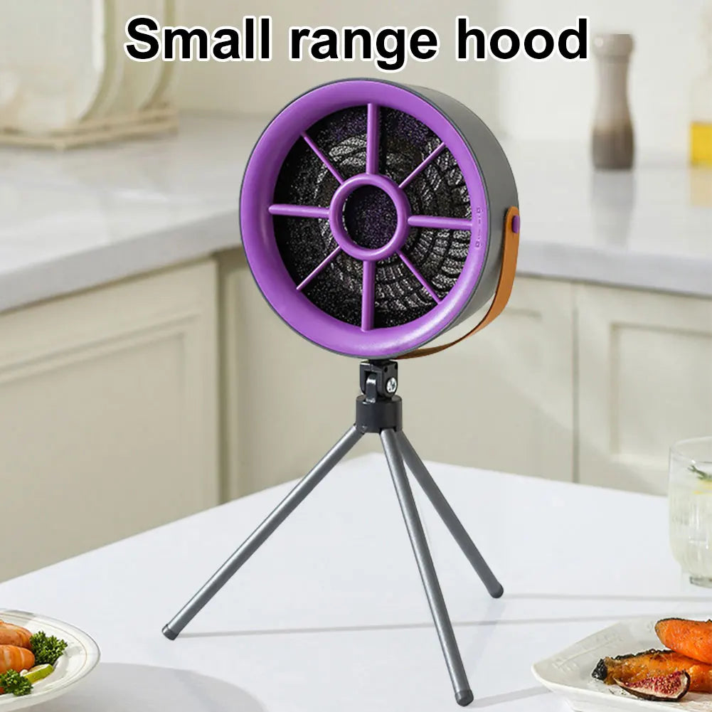 Desktop Range Hood Detachable Kitchen Exhaust Fan