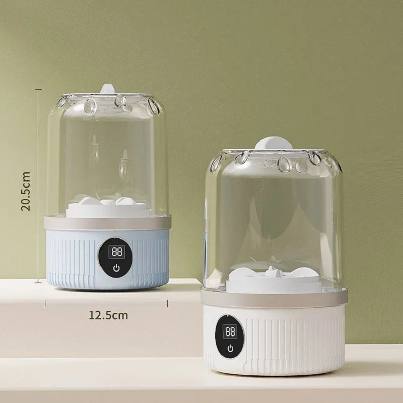 Wireless washing machine portable