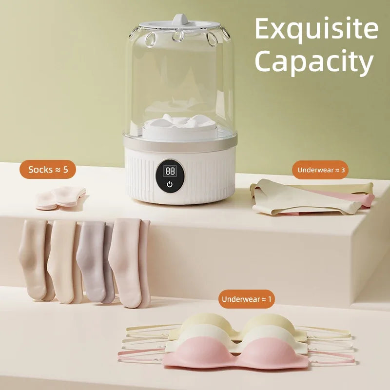 Wireless washing machine portable